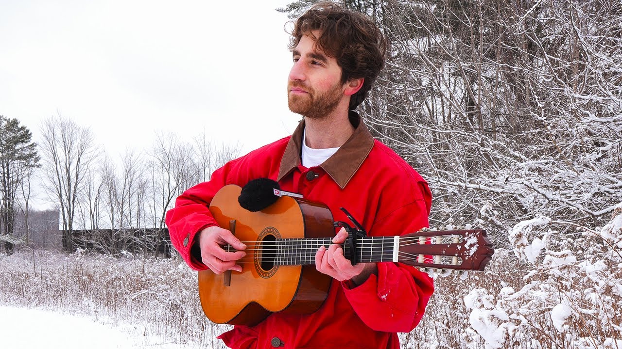 Winter Guitar Meditations in the Snow (1 HR) | No AI ❄️ Healing Guitar Music