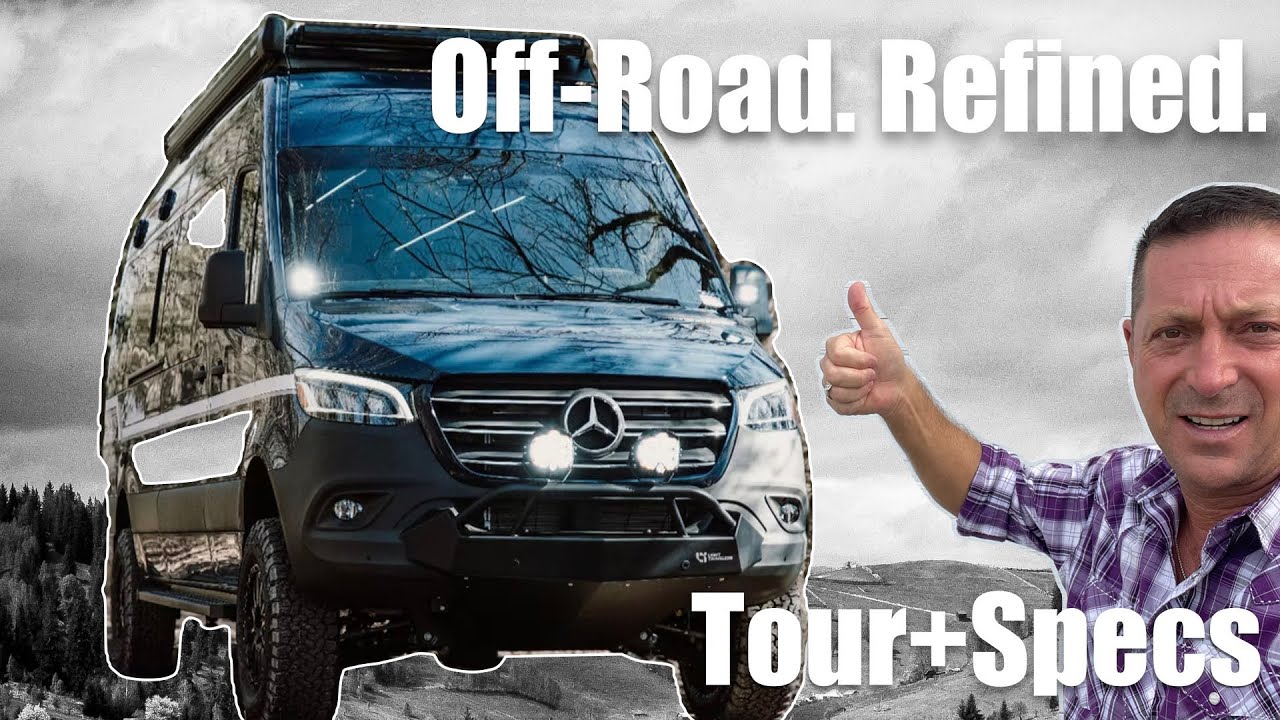 TOUR+SPECS of Adventure Van on Sprinter 170WB - 2025 27North Venture Together 