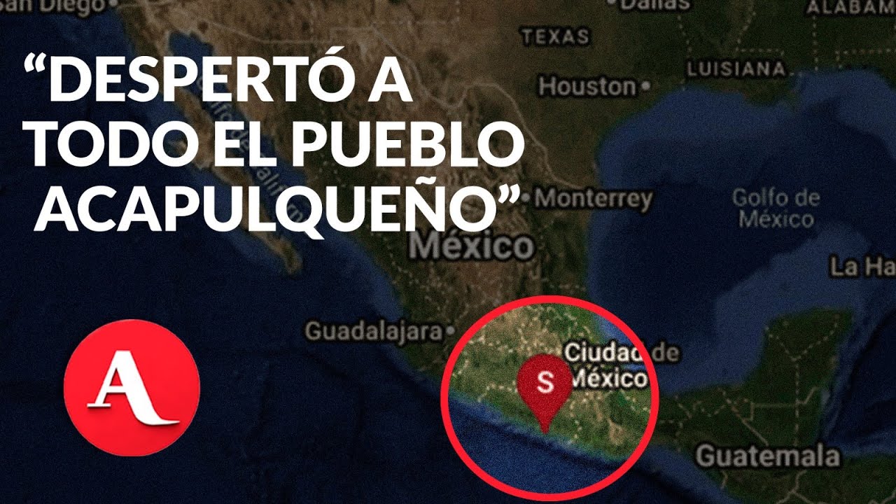 &ldquo;P&aacute;nico entre miles y miles de turistas&rdquo; de Acapulco tras sismo en San Marcos, Guerrero | Periodista