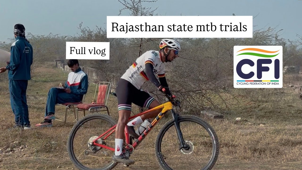 Rajasthan state mtb trials 2026 II Full vlog with lots of fun and some fight scenes 😂
