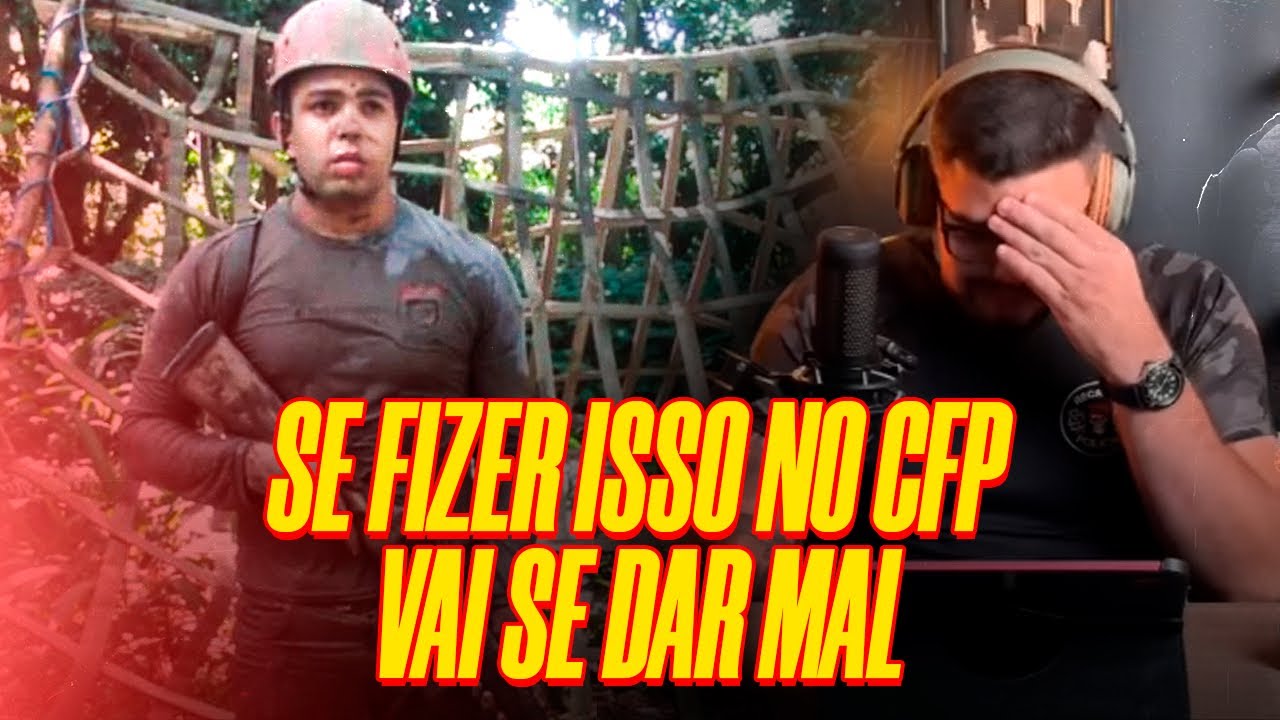 NÃO FAÇA ISSO NO CFP (CURSO DE FORMAÇÃO DE POLÍCIA) | 5 DICAS QUE VÃO TE SALVAR NO CFP |ANDRÉ COELHO