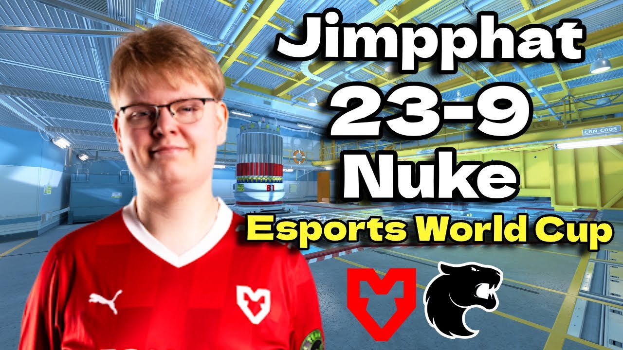 CS2 POV | MOUZ Jimpphat (23/9) vs FURIA (Nuke) Esports World Cup 2024