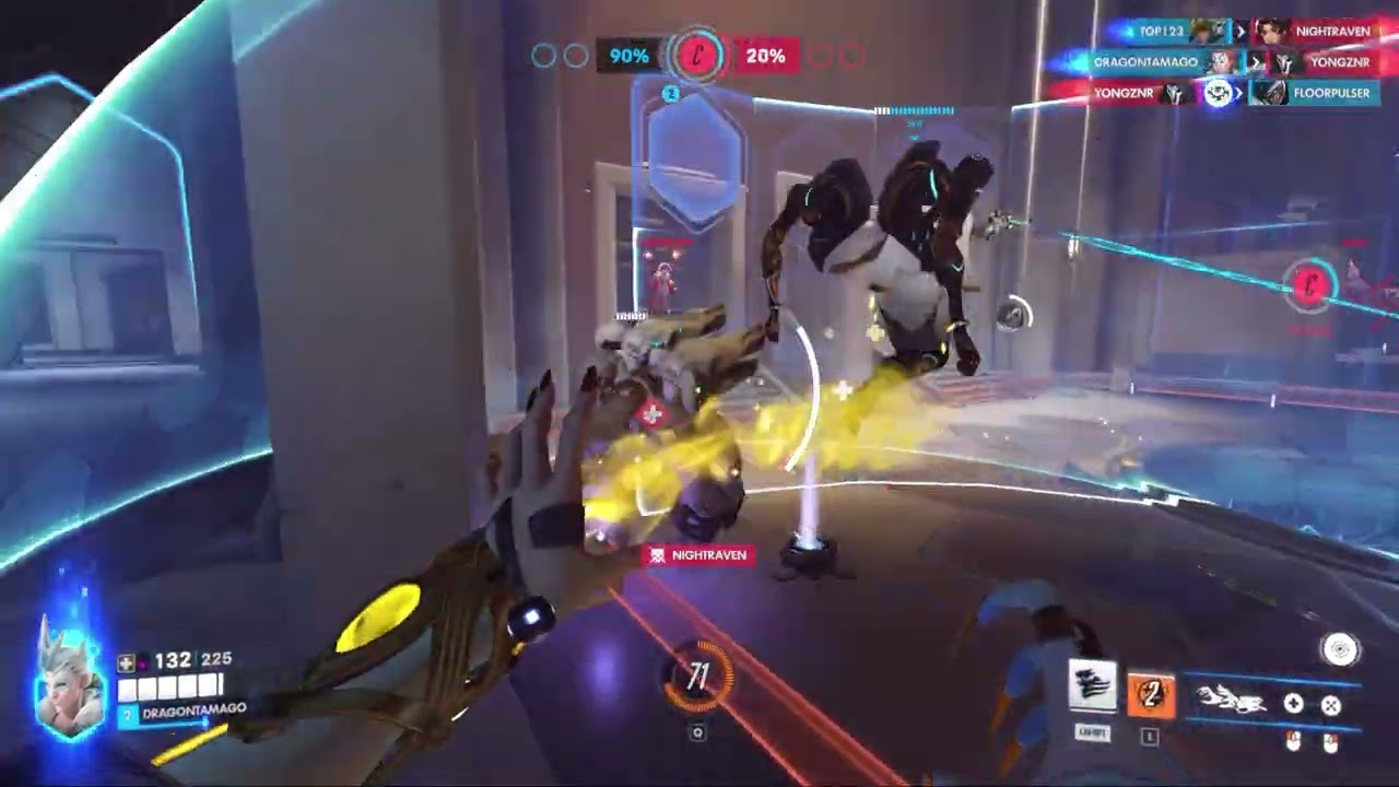 Overwatch: Moira gameplay Oasis (no commentary)