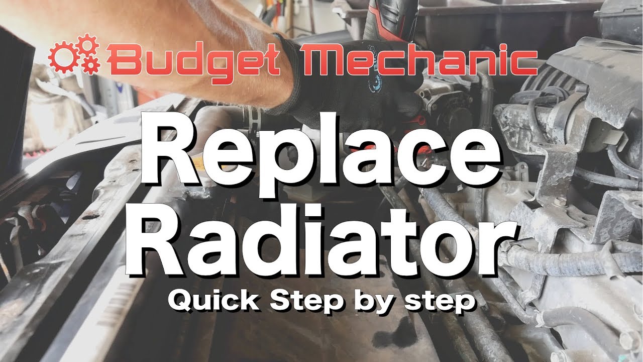 Nissan Frontier Replace Radiator 2005 Pathfinder Xterra