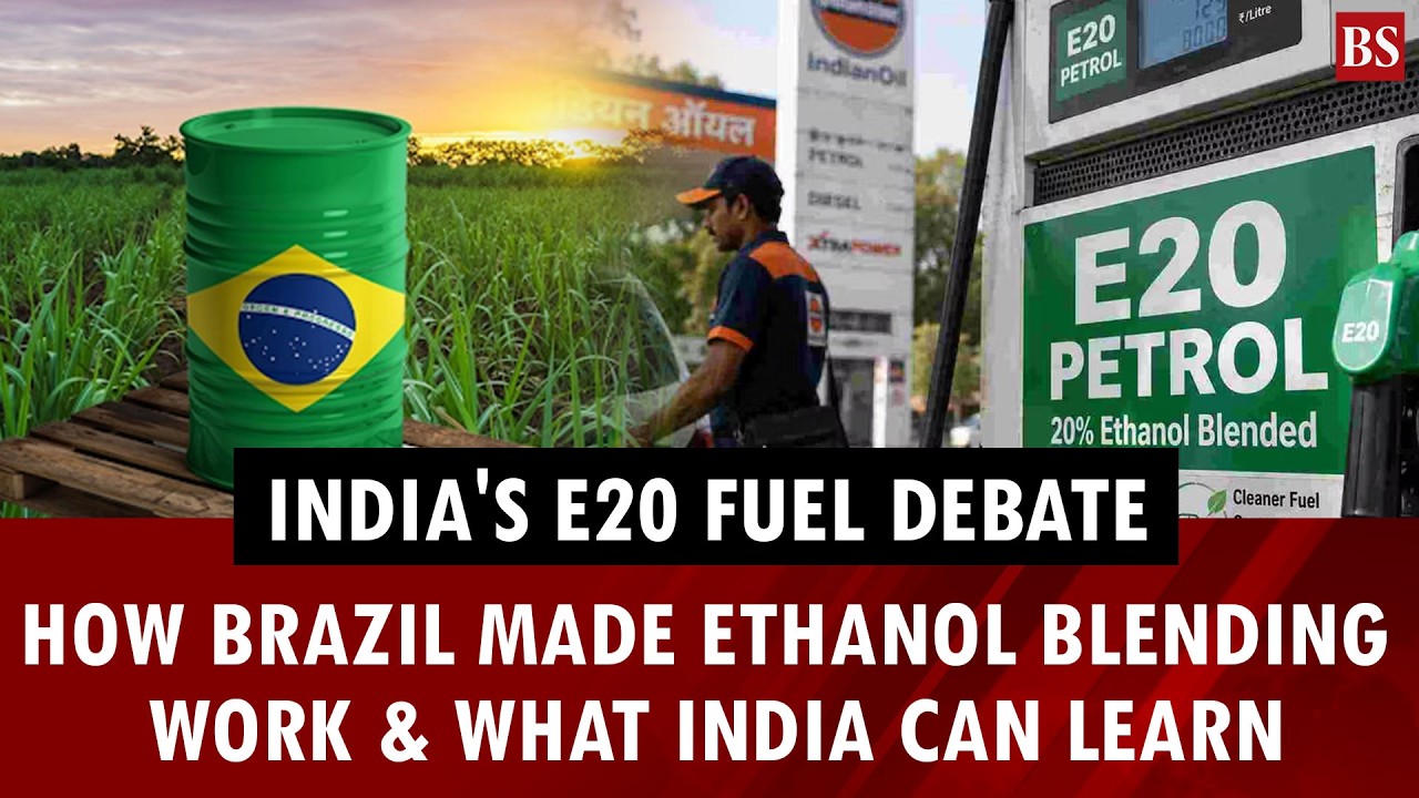 E20 fuel: How Brazil made ethanol blending work and what India can learn | E25 fuel | Petrol