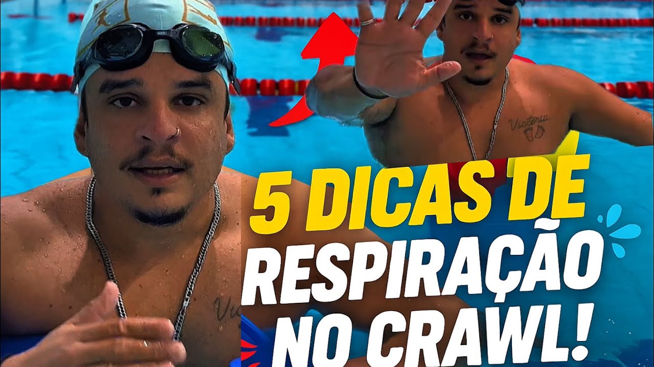 Domine a Respiração Lateral no Nado Crawl: 5 Educativos INFALÍVEIS para Nadar Mais Rápido e Fácil