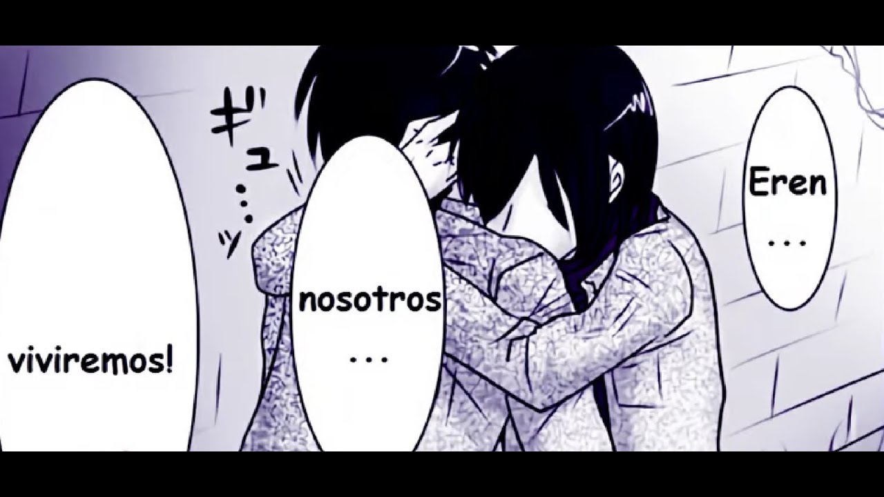 Eren y Mikasa enamorados