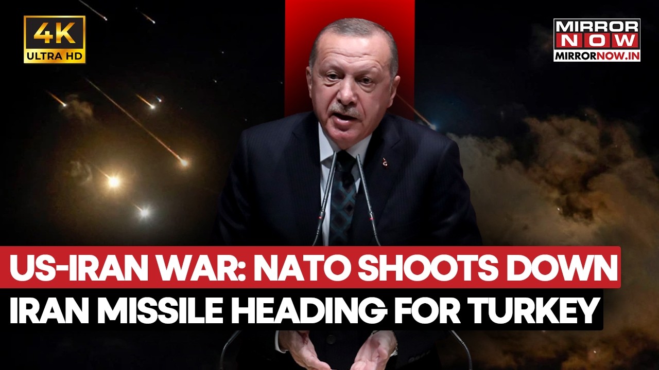 Iran Fires Missile Toward NATO Member Turkey, Alliance Air Defences Shoot It Down Mid-Air