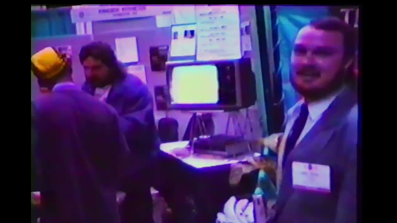 1990 NAMM Music Show memories - Finger Fitness and Kat booth