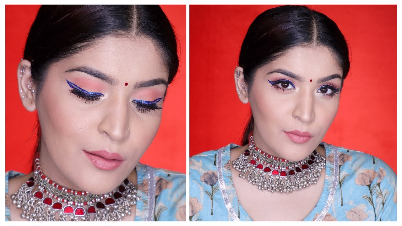 Affordable & Easy Glam Makeup Tutorial For Diwali | #Diwalog 2020 Day 8 | Shreya Jain