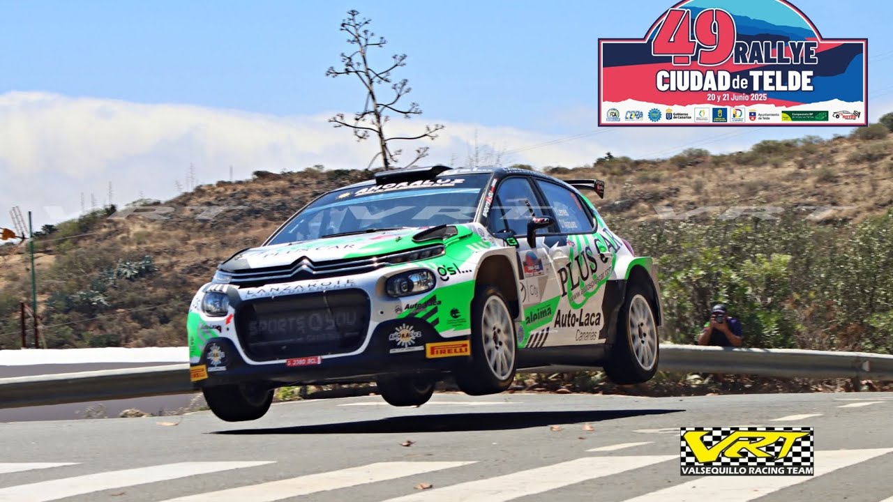 Rally Telde 2025 #rally #automobile #mistakes #show #racing #telde #spectacularshow #jump #vrt