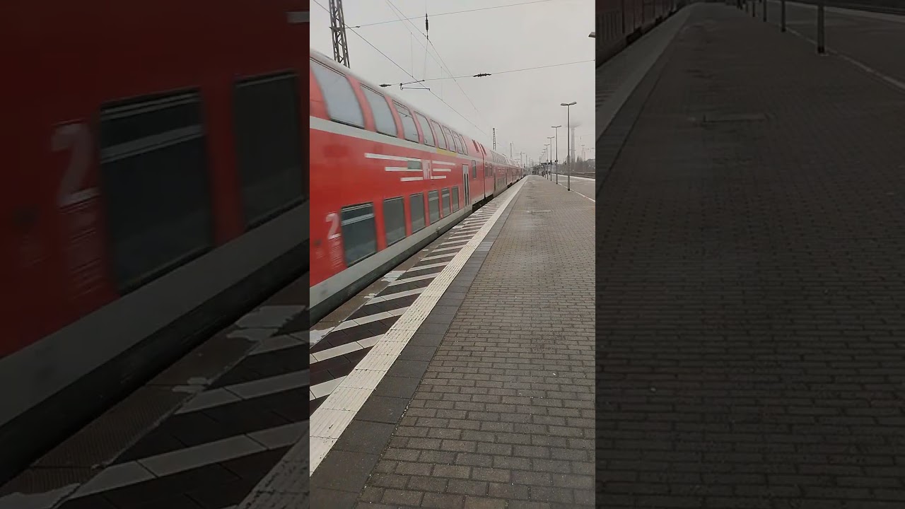 RE9(WFL-ERSATZZUG) nach Bremerhaven-Lehe Durchfahrt in Bremen-Walle