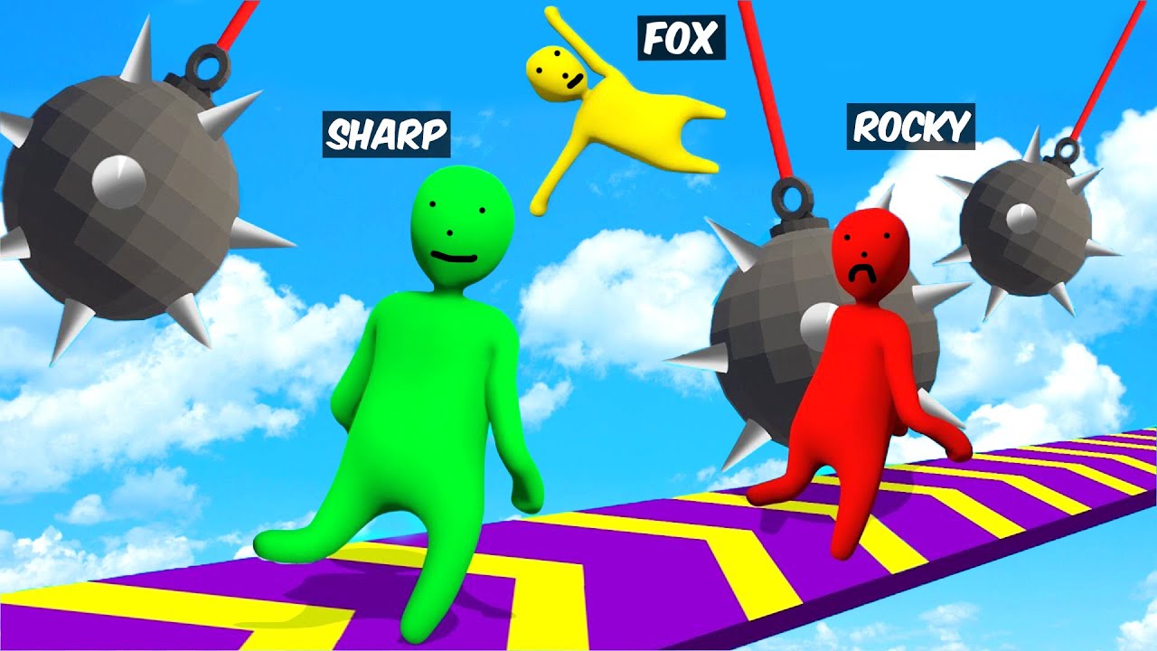 The Funniest Human Fall Flat Gameplay | HFF TAMIL - Black FOX
