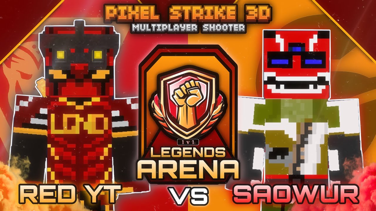 PIXEL STRIKE 3D LEGENDS ARENA: RED YT VS @imSaowur ( best of 5 set ) ( 1v1 )