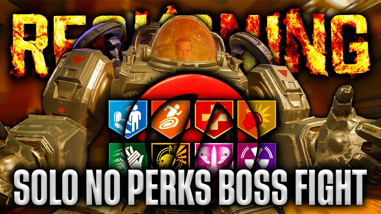 SOLO NO PERKS RICHTOFEN BOSS FIGHT ON RECKONING... (WORLD'S FIRST)