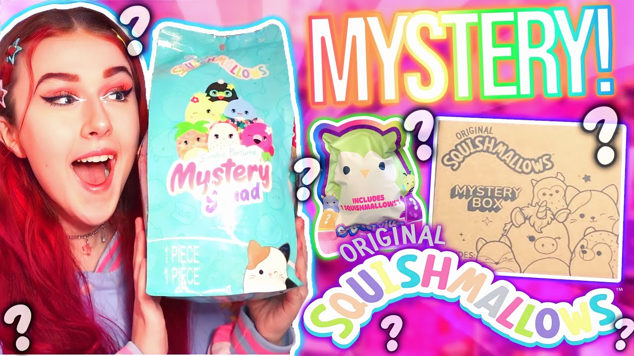 OPENING SQUISHMALLOWS MYSTERY BOXES & BLIND BAGS! I CAN'T BELIEVE I GOT THIS...