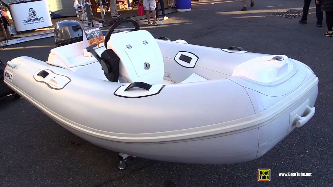 2016 Apex A10 RIB Inflatable Boat - Walkaround - 2015 Annapolis Sail Boat Show