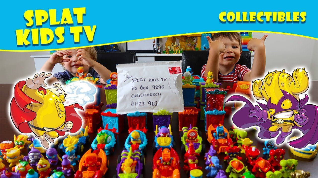 Superzings Series 1 Full Collection Airblast Fanmail & Stop Motion