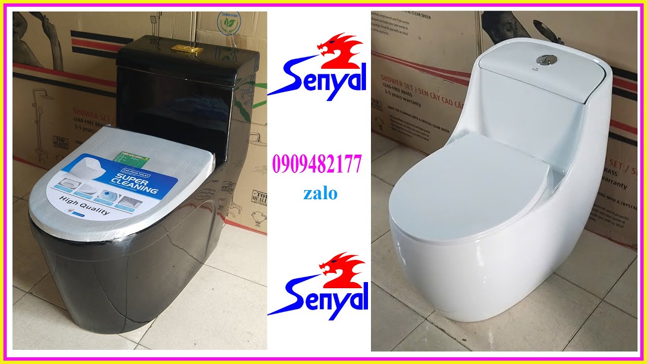 Bồn cầu liền khối | Bàn cầu kết nước liền - Thiết bị vệ sinh cao cấp Senyal Việt Nam