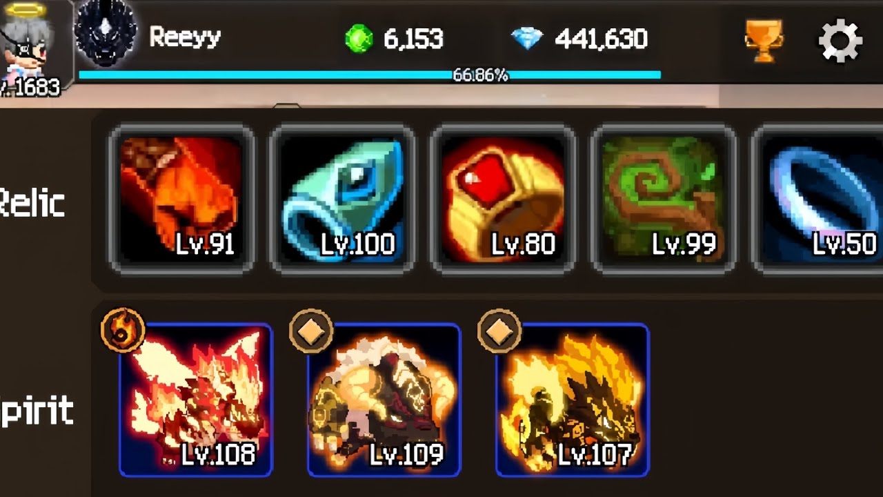 Slayer Legend - 441K Diamonds to Relic Max