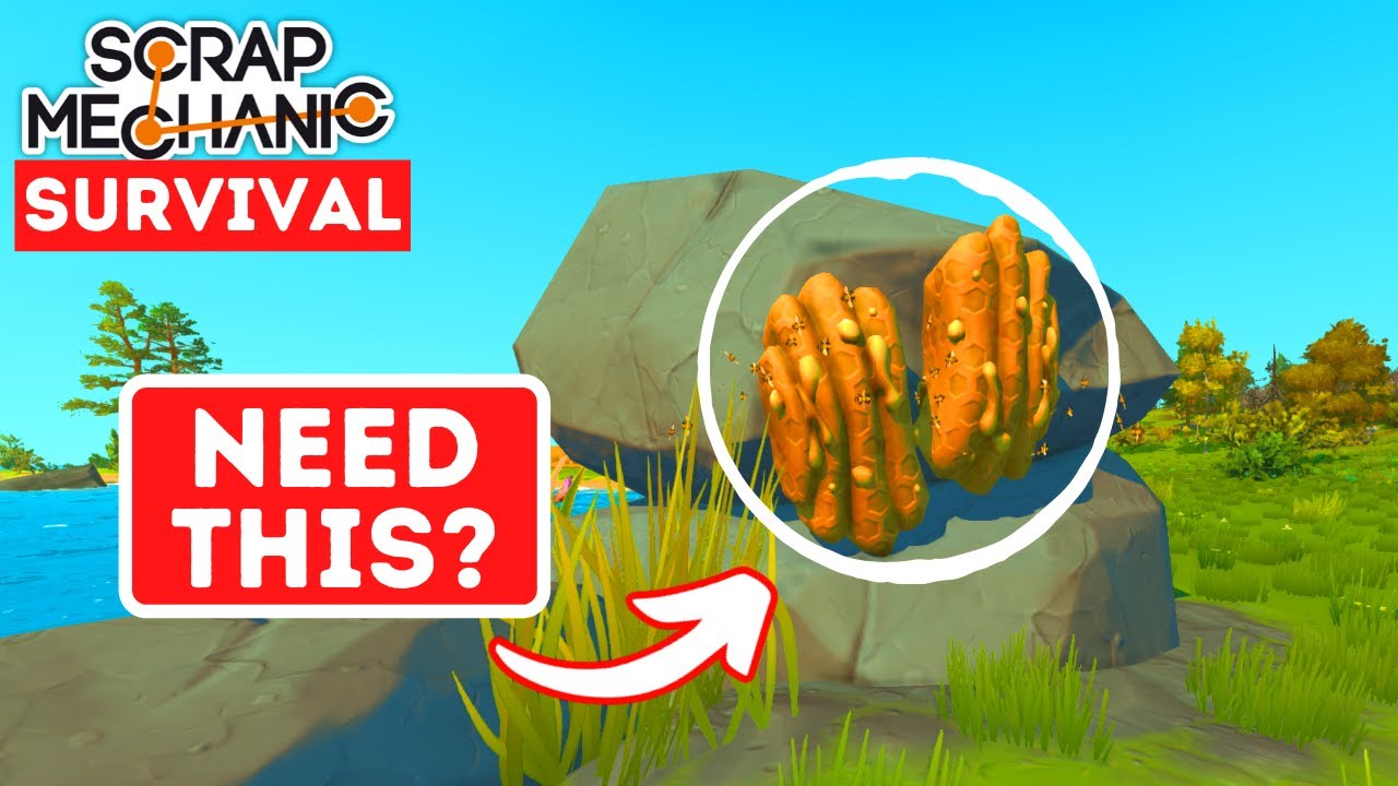 Scrap Mechanic: Where to Find Beeswax