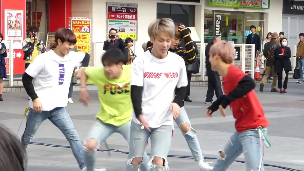 20180302 A.C.E 歌舞伎町シネシティ広場 선인장 CACTUS