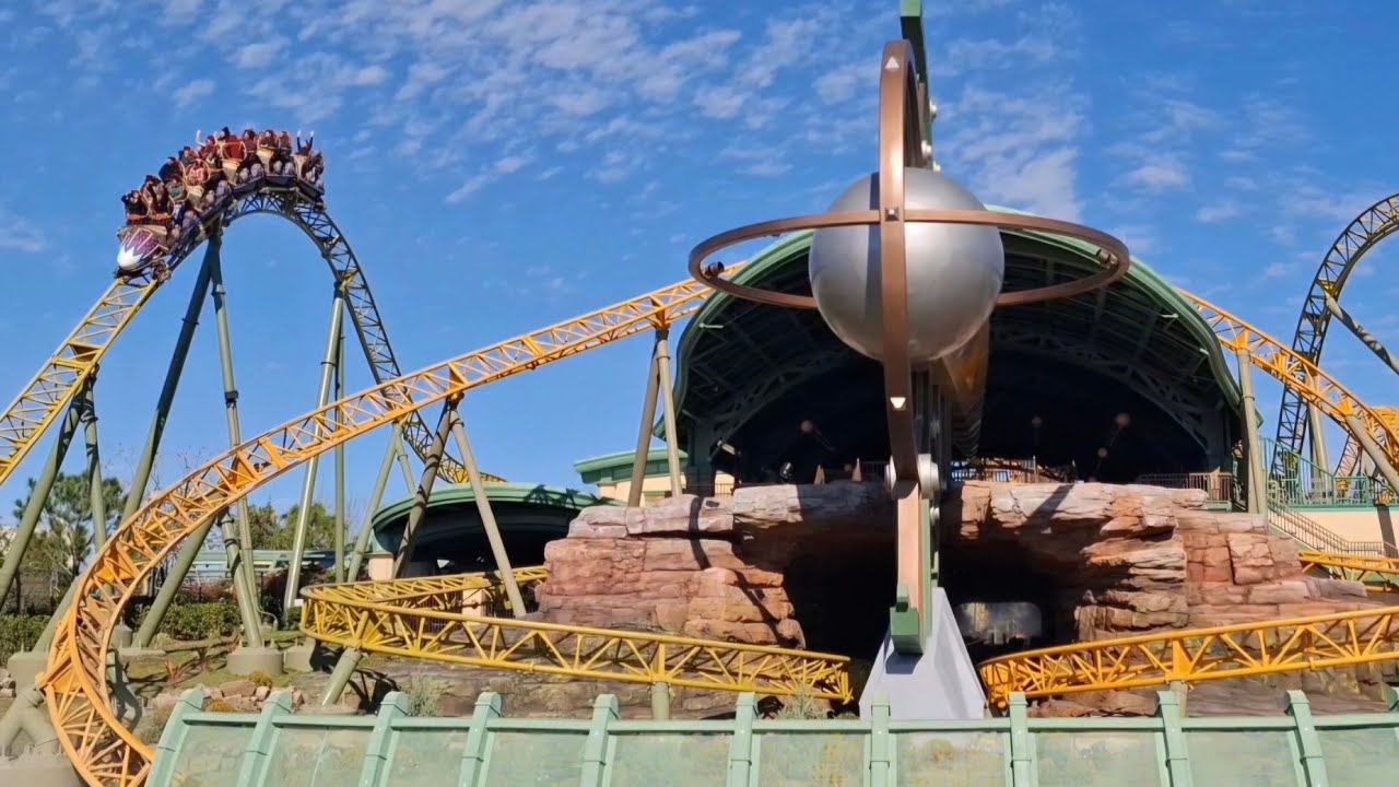 STARDUST RACERS Epic Universe Superb, controversial Duelling Rollercoaster, Universal Orlando Resort