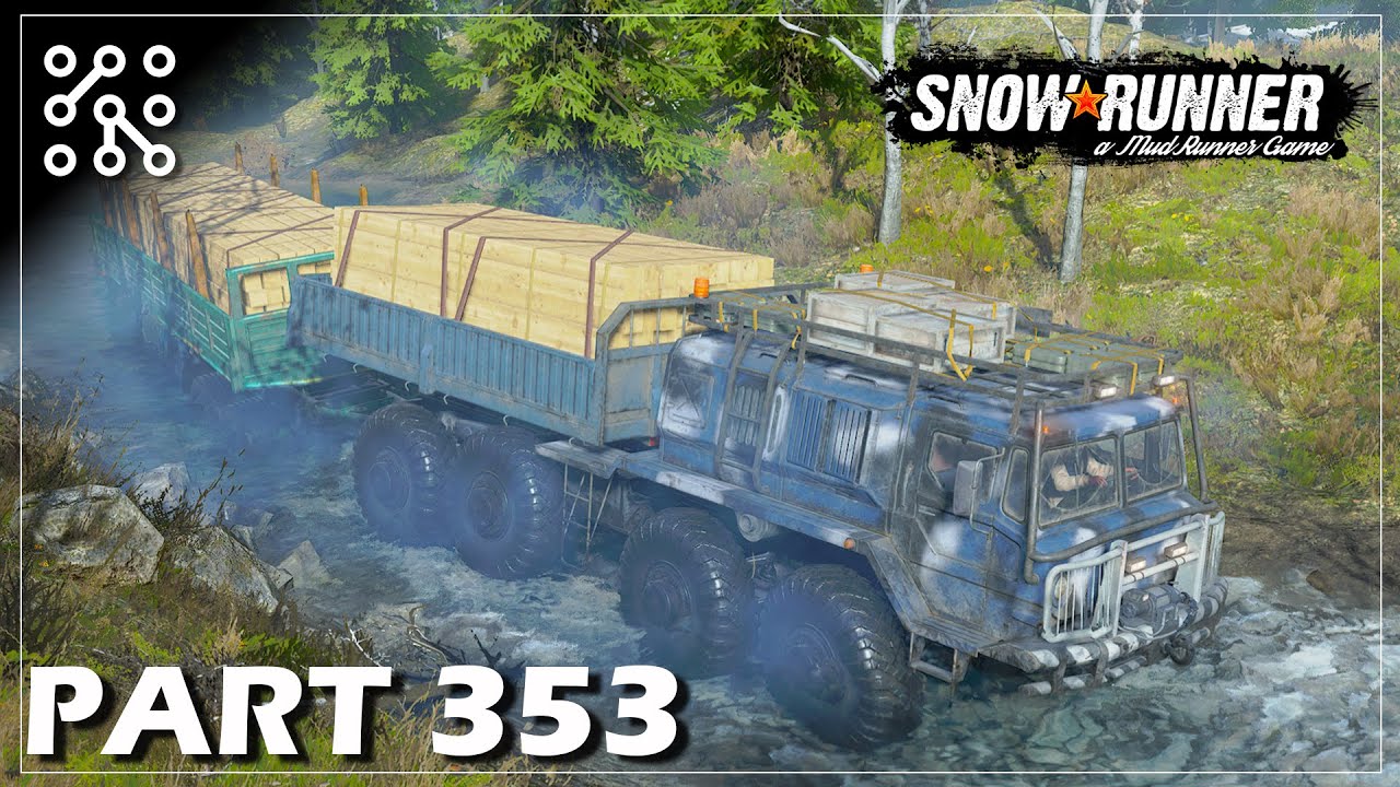 Fo&scaron;ny na Mainu #353 | SNOWRUNNER CZ | Lets play | Česky