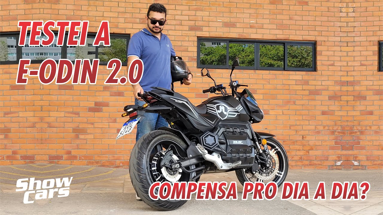 MOTO ELÉTRICA E-ODIN 2.0 - COMPENSA PRO DIA A DIA?