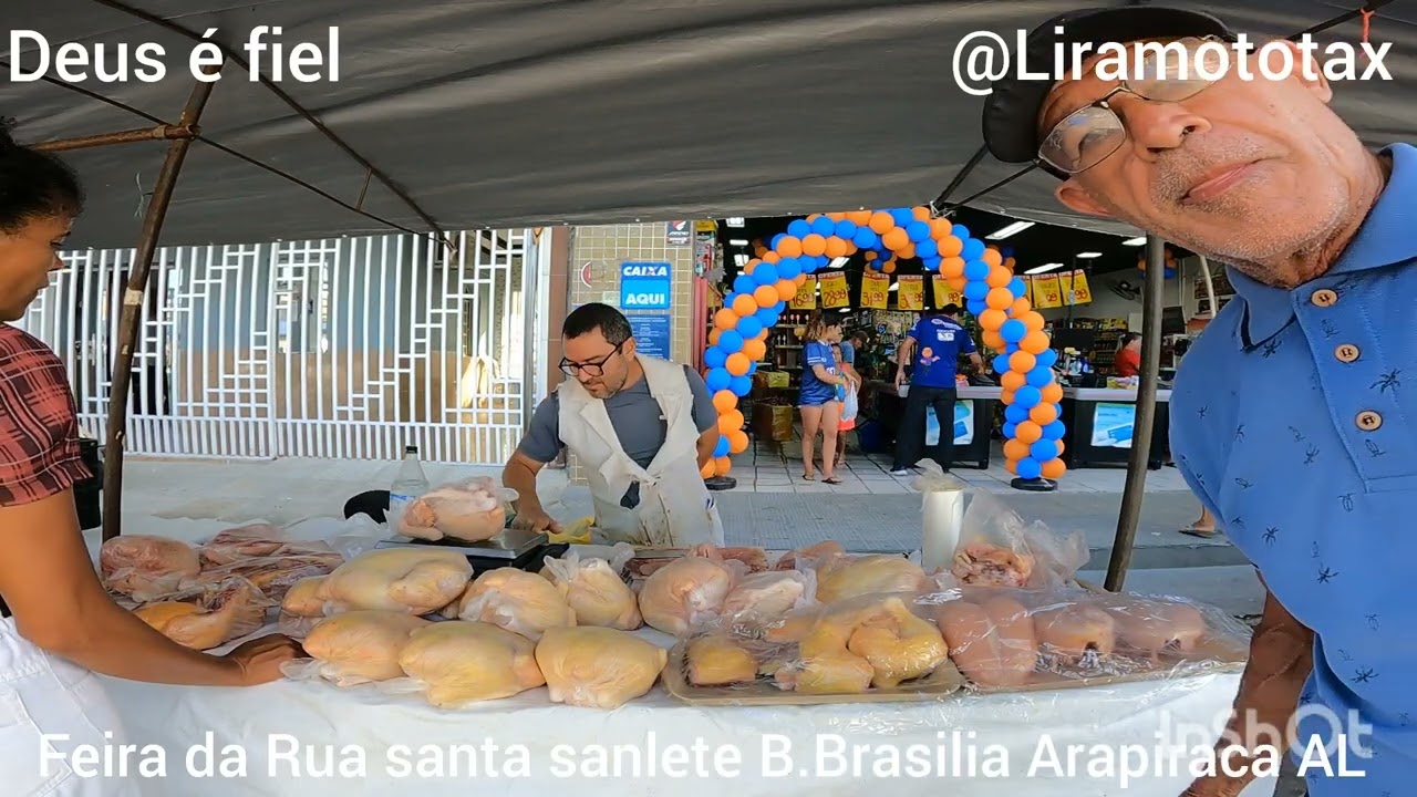 FEIRA DA RUA SANTA SALETE B.BRASILIA ARAPIRACA AL #viagens #viral #feira 998037154