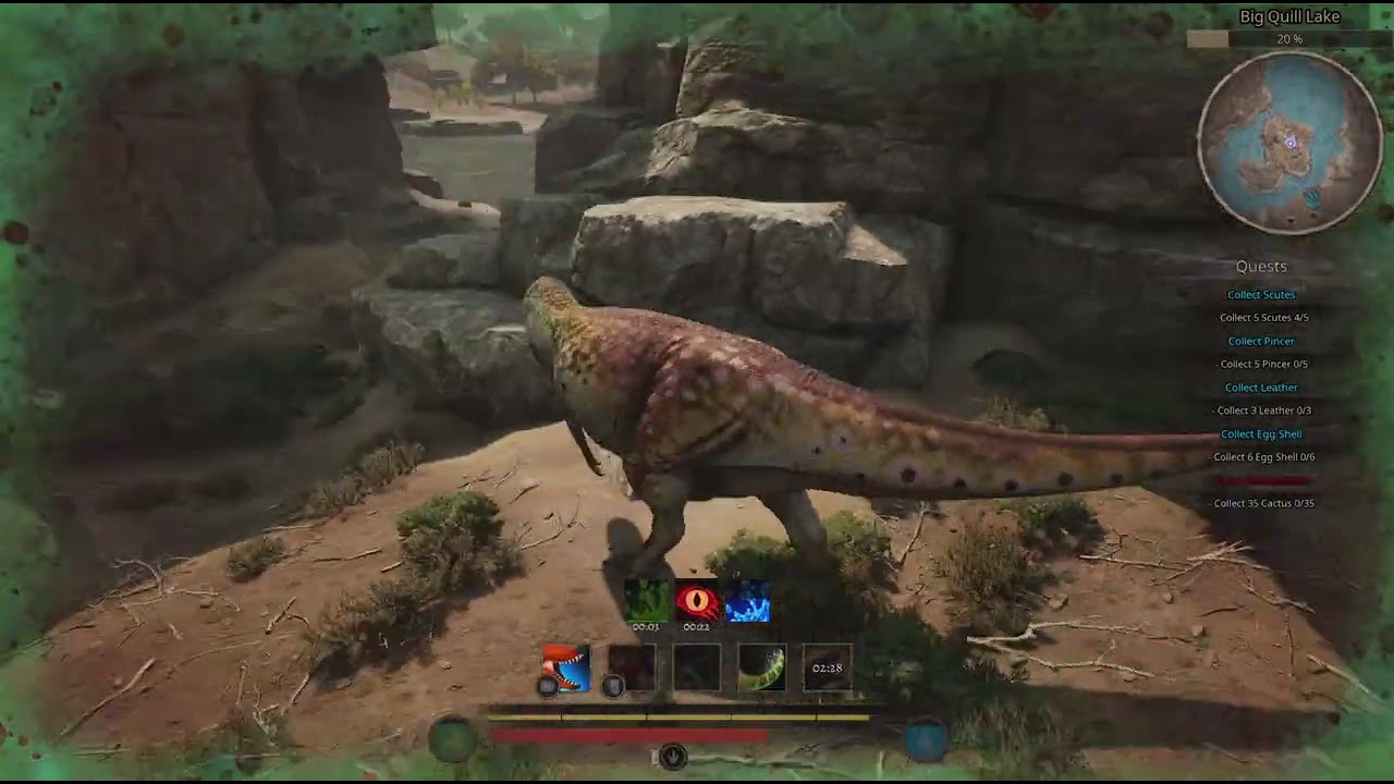 Path of titans: Rex vs Spino, sucho and bby meg