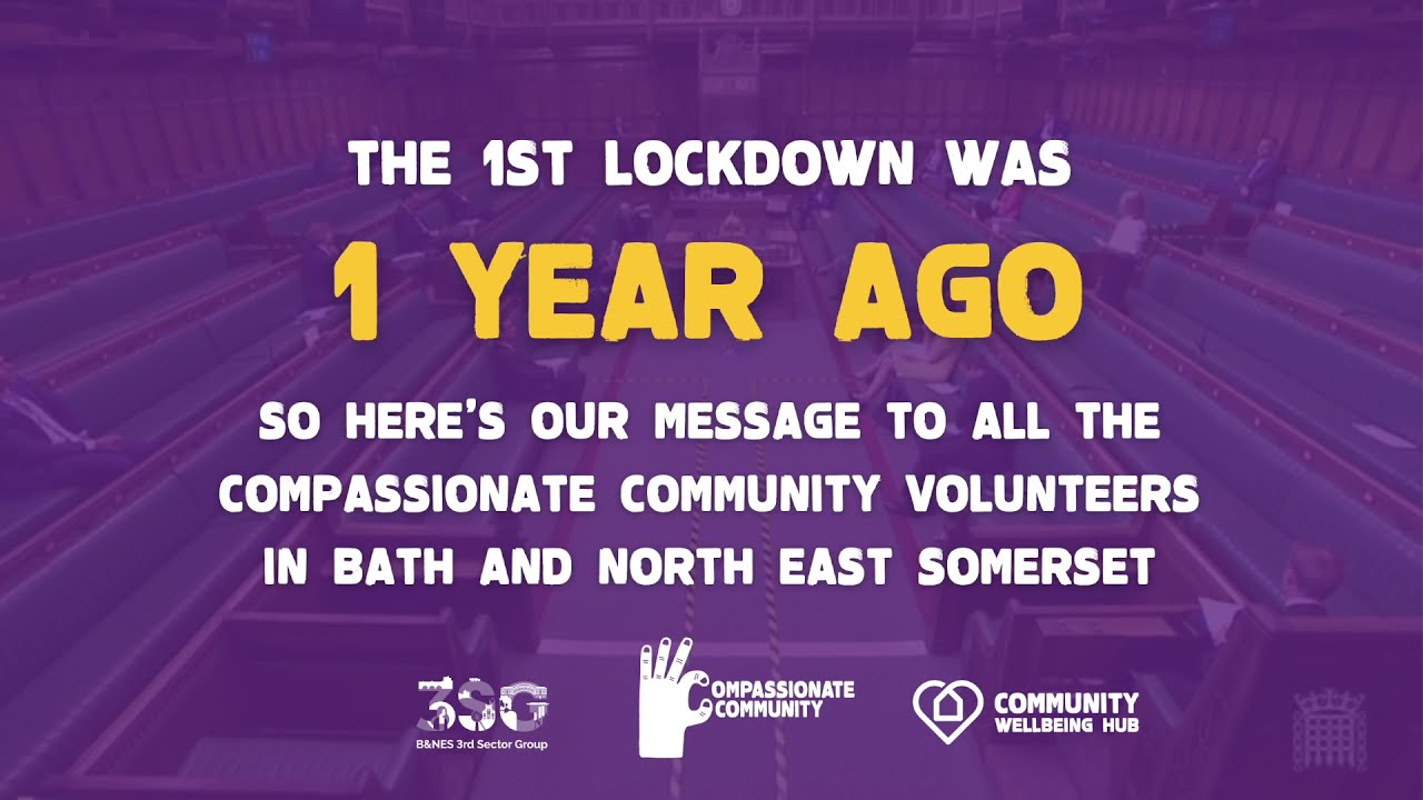 1 Year On - Thank You to all the Volunteers