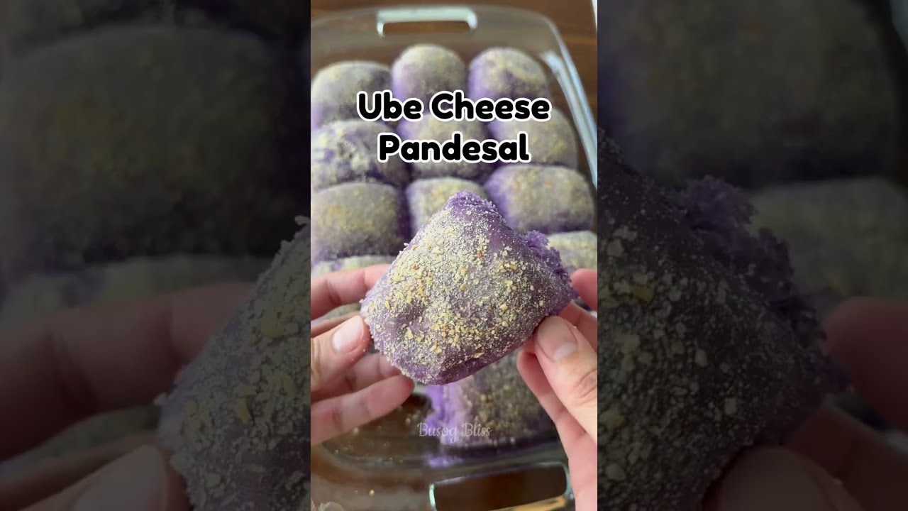 Ube Halaya Cheese Pandesal – Soft Filipino Bread Rolls with Creamy Ube and Melty Cheese Filling