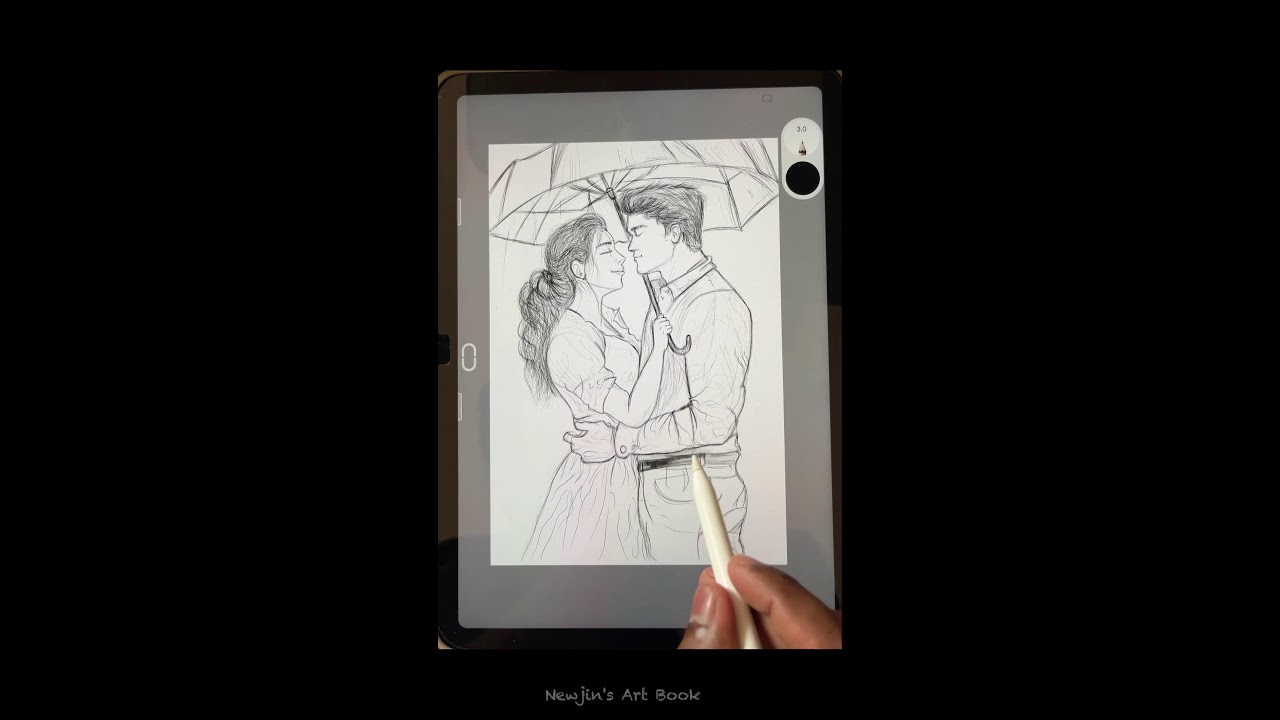 Happy Couples Art 💛💚♥️ | Newjin's Art Book