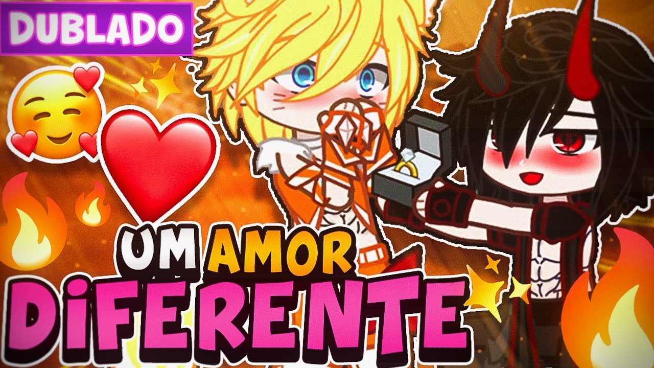 [ DUBLADO ] UM AMOR DIFERENTE 🦊 SASUNARU YAOI BL 🏳️‍🌈 | MINI FILME GACHA LIFE