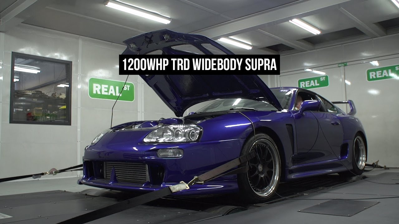 1200WHP TRD Widebody Supra - Real Street Performace