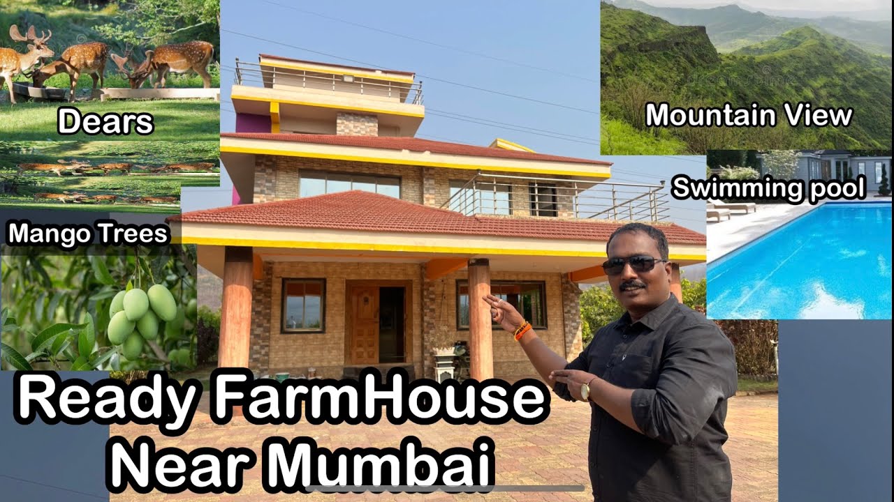 Mountain Veiw FarmHouse Near Mumbai @JT HOMES 9653495200/9769990519/8446734975