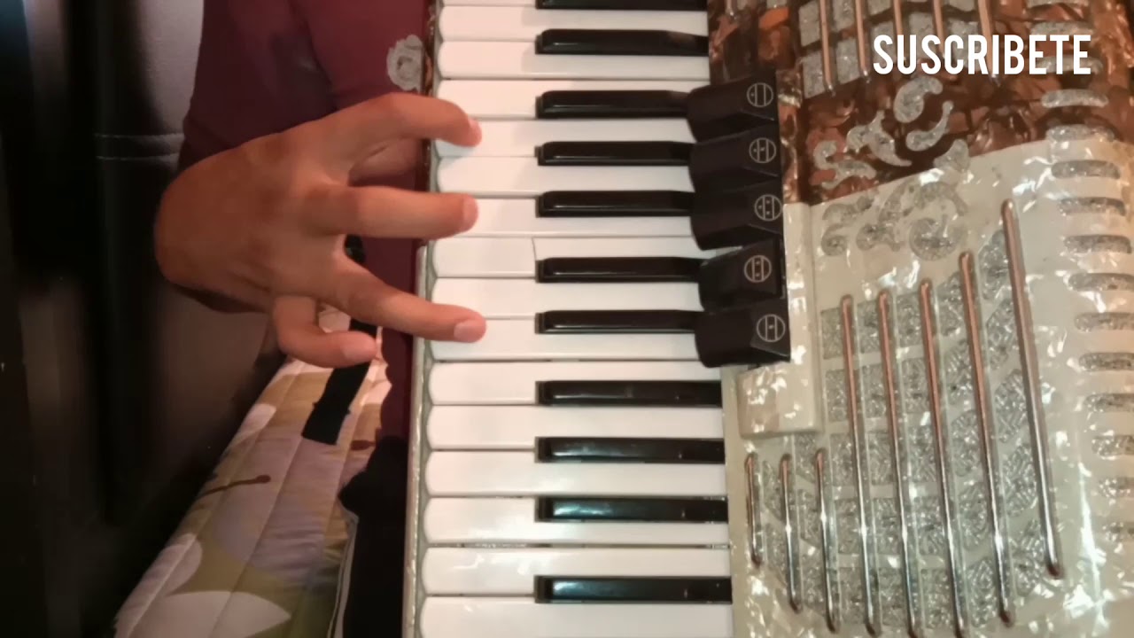 Nadie es eterno - intruccional para acordeon de teclas