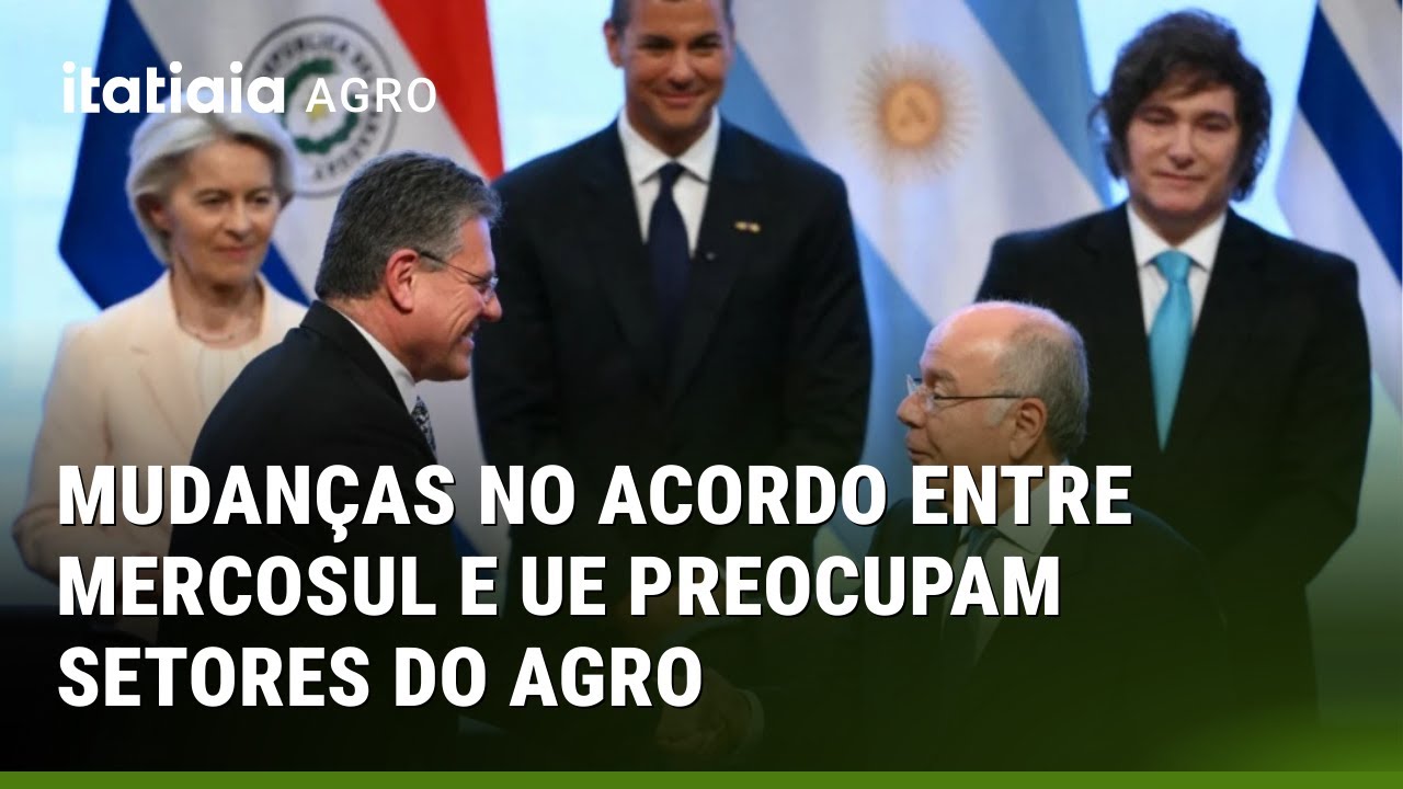 SETORES DO AGRO DEMONSTRAM PREOCUPAÇÃO COM O ACORDO ENTRE MERCOSUL E UNIÃO EUROPEIA