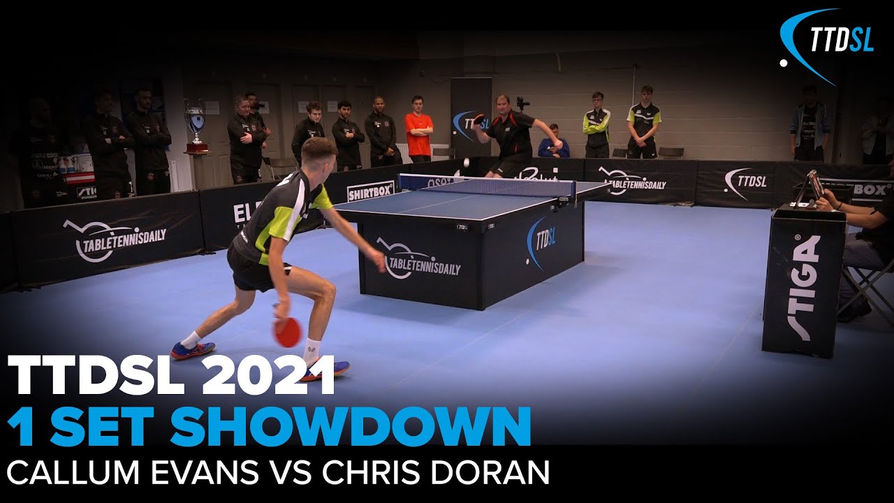 Callum Evans vs Chris Doran | 1 set showdown | TTDSL 2021 | Round 3
