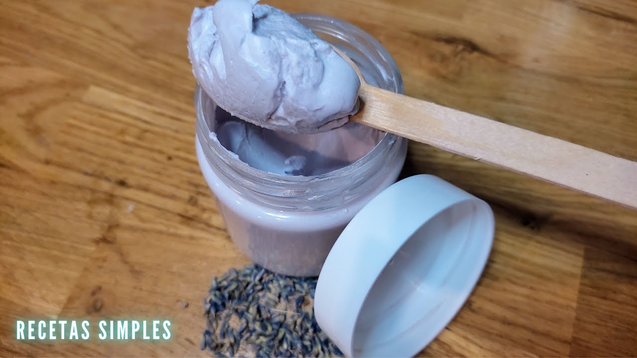 Como hacer crema sin conservantes, de lavanda 🪻 // 100% vegetal // Recetas Simples