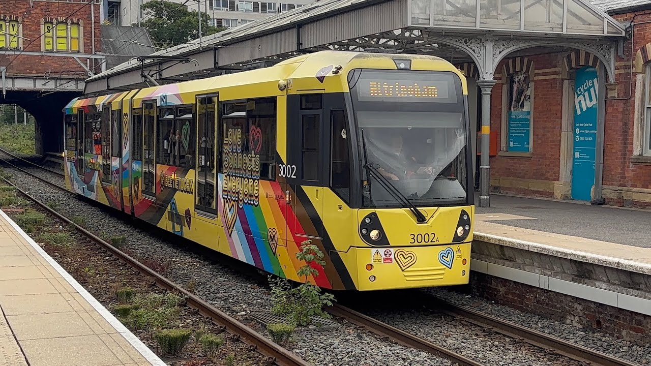 Tram-Spotting At Sale (19/8/25) | Manchester MetroLink 