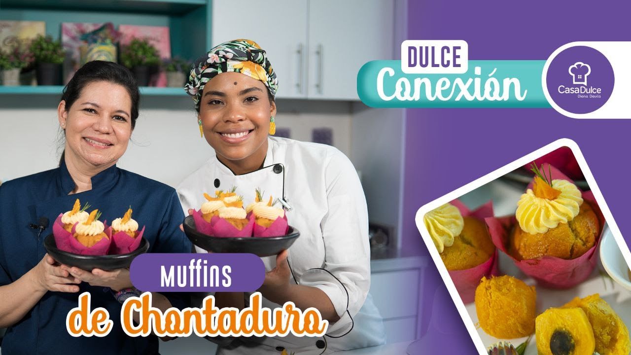 Muffins de Chontaduro con Diana Cortés