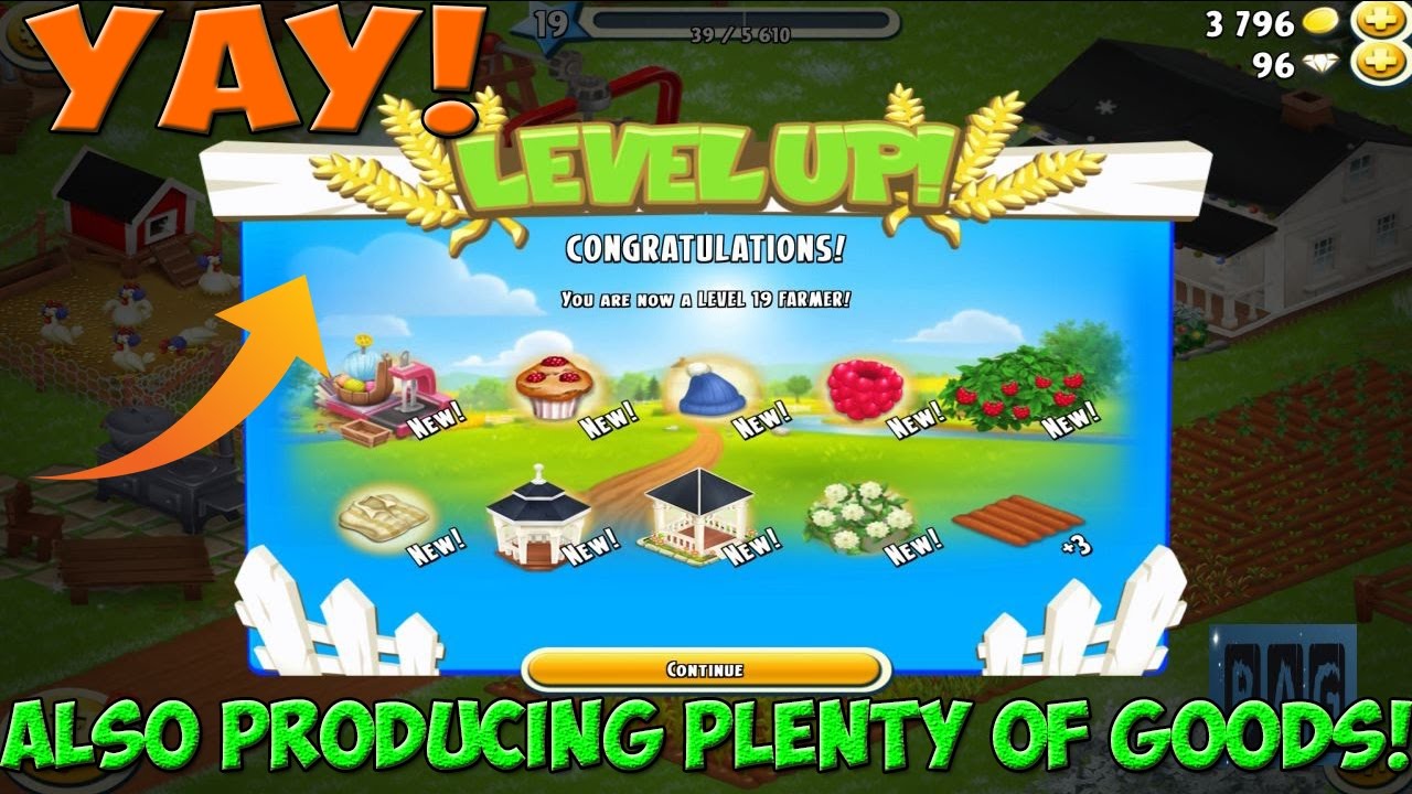 PRODUCING GOODS!! | (Hay Day Level 19)
