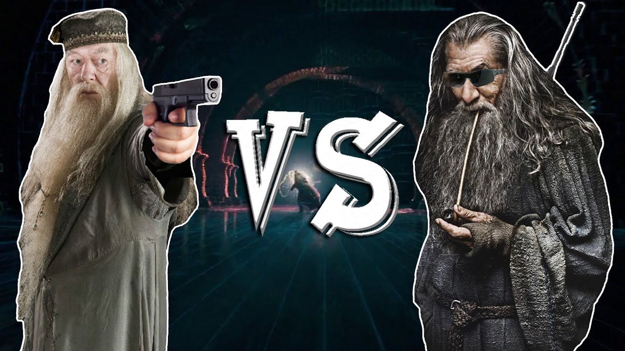Gandalf VS Dumbledore (Epic Wizard Duel)