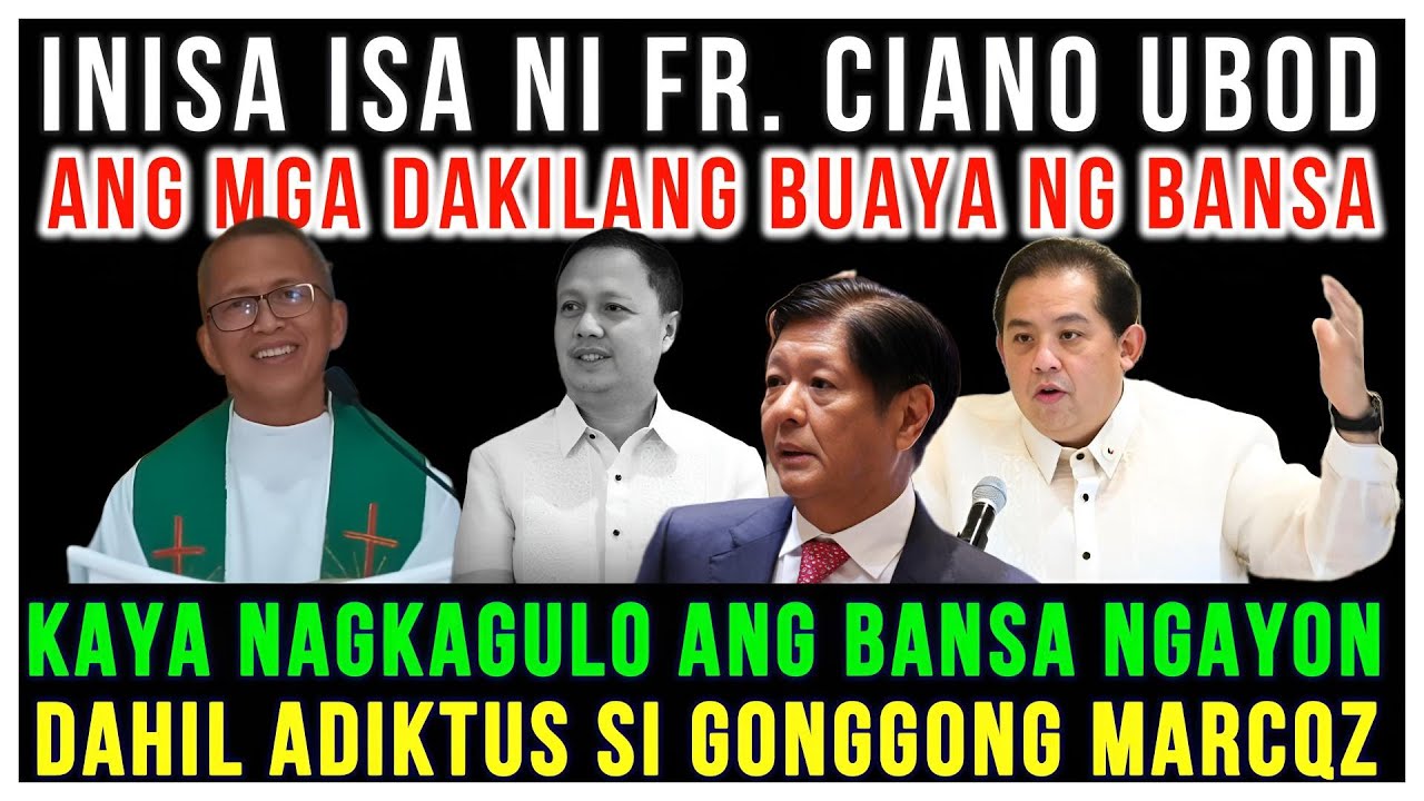 No Mercy: Panoorin Ang Mabigat Na Banat Ni Fr. Ubod Sa Homily Nito Ang Mga Dakilang Buaya Ng Bansa