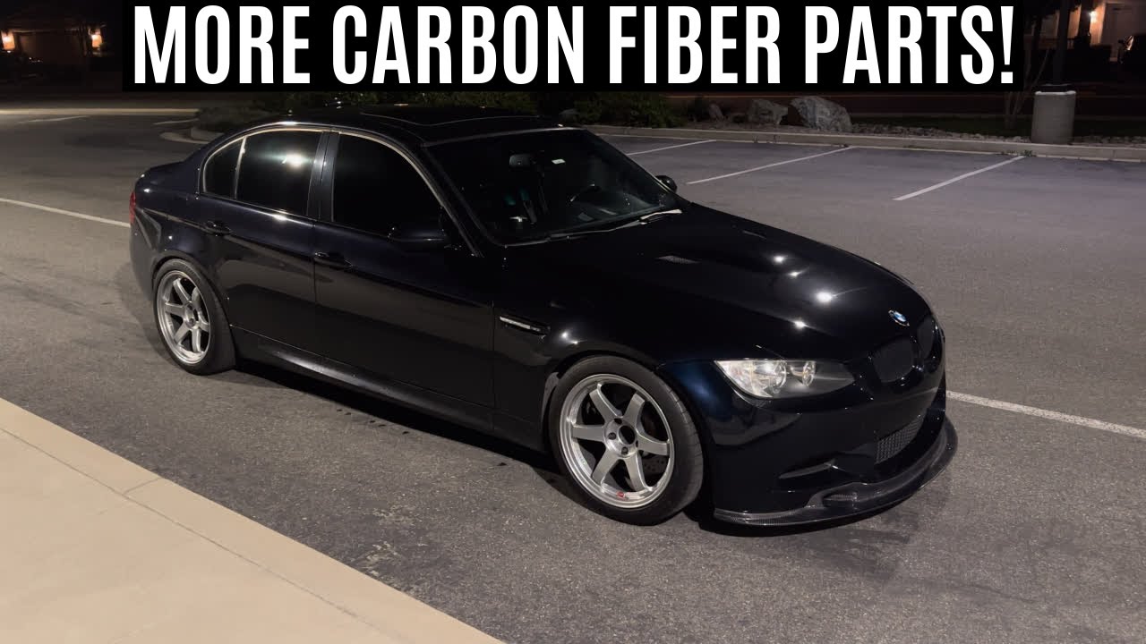 MORE CARBON FIBER PARTS FOR THE E90 M3! | 2011 BMW (E90) M3 Build @abc.garage