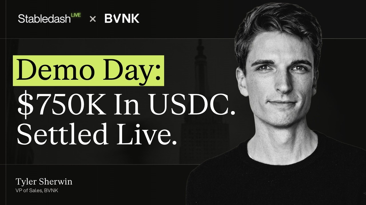 Mastercard Acquisition and Bringing Stablecoin Payments to Banks | Tyler Sherwin at BVNK