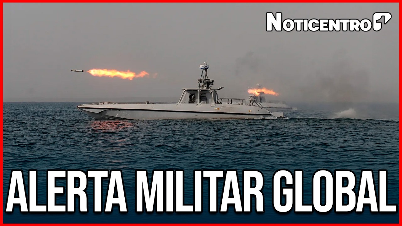 Rusia e Irán realizan ejercicios militares y aumentan tensión global | Canal 1 | Noticentro
