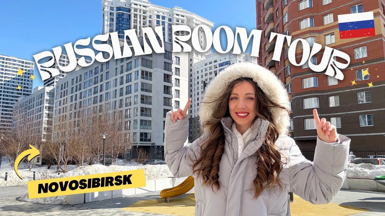 Modern Apartment in RUSSIA: What 400$ can get you in Siberia? 🇷🇺 | Russia Vlog